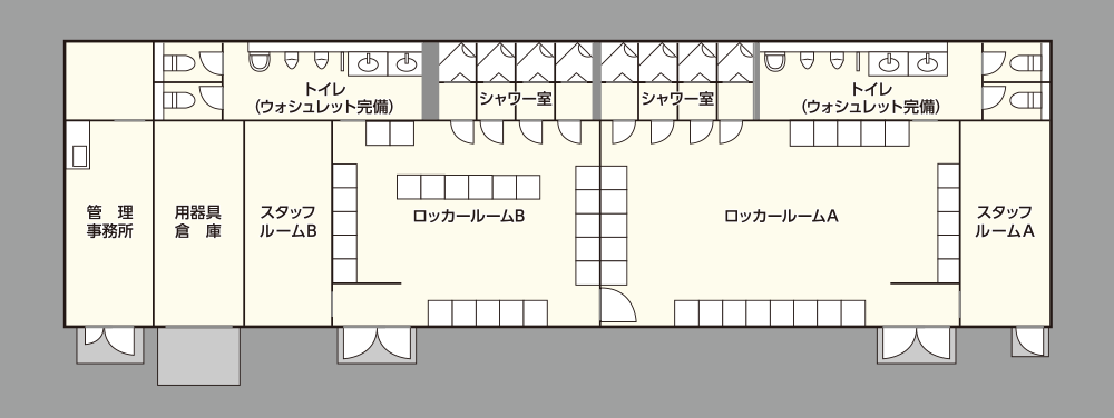 クラブハウス見取り図